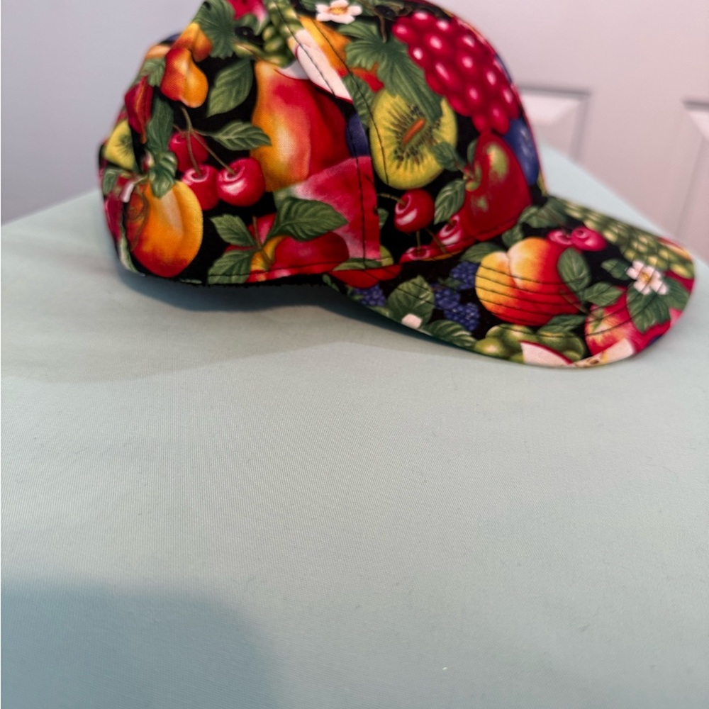 Colorful Fruit Pattern Cap - Picture 2 of 3